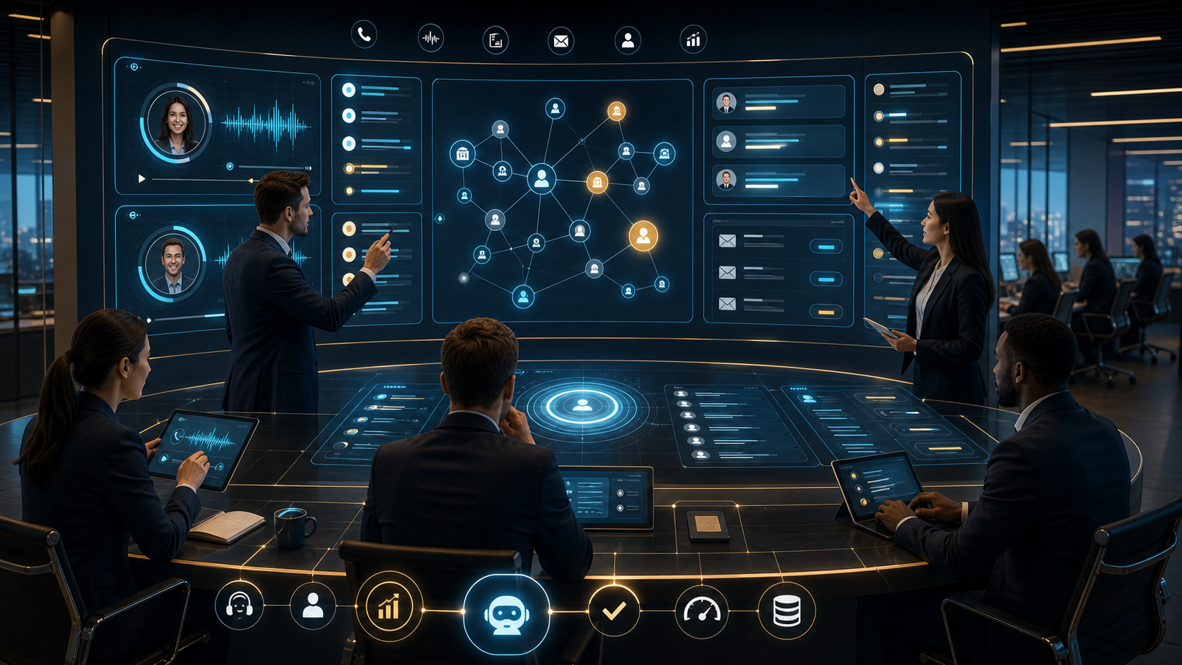 Trong sales, AI có thể tóm tắt cuộc gọi, phân tích ghi