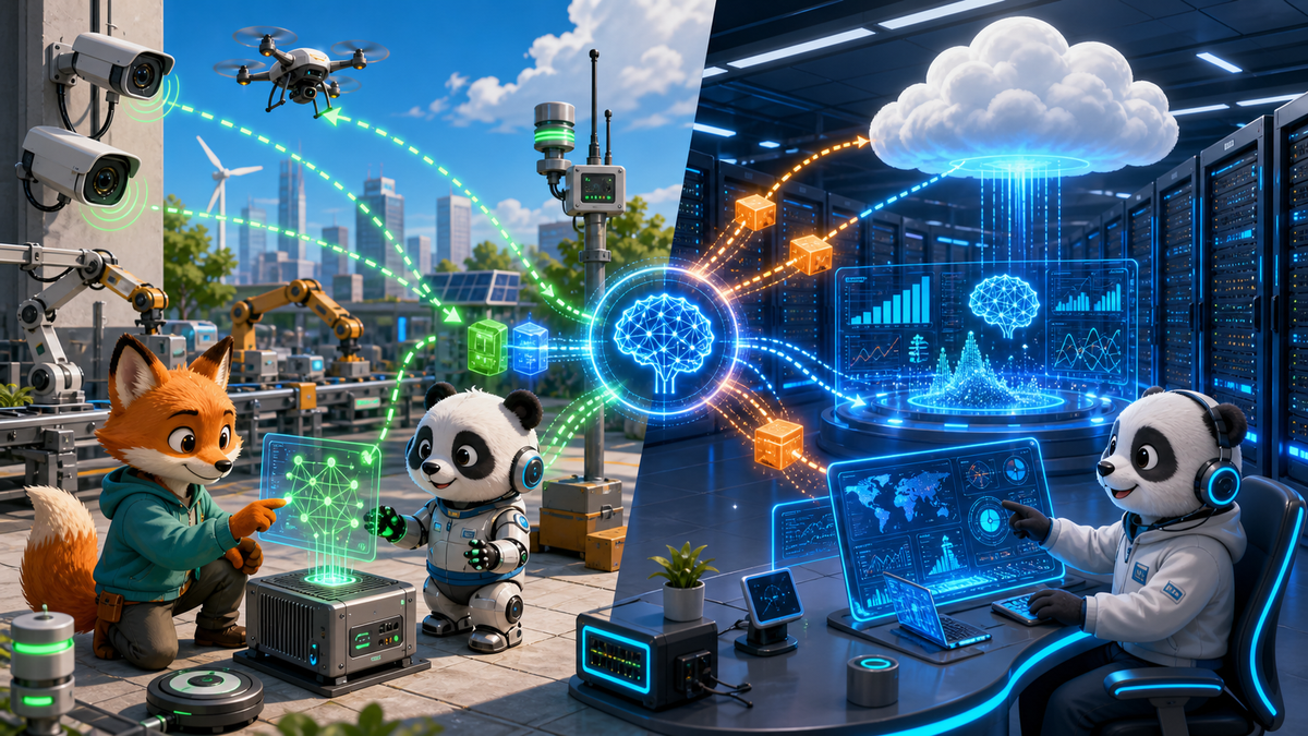 K?t h?p Edge AI v? datacenter t?o ki?n tr?c c?n b?ng gi?a hi?u n?ng chi ph? v? m? r?ng