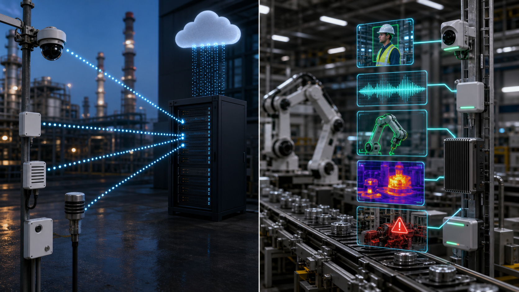 IoT truyền thống chủ yếu thu thập dữ liệu, gửi trạng thái
