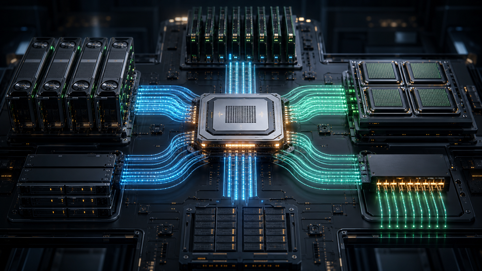 Trong thực tế, ngay cả hệ thống AI nặng GPU hay NPU