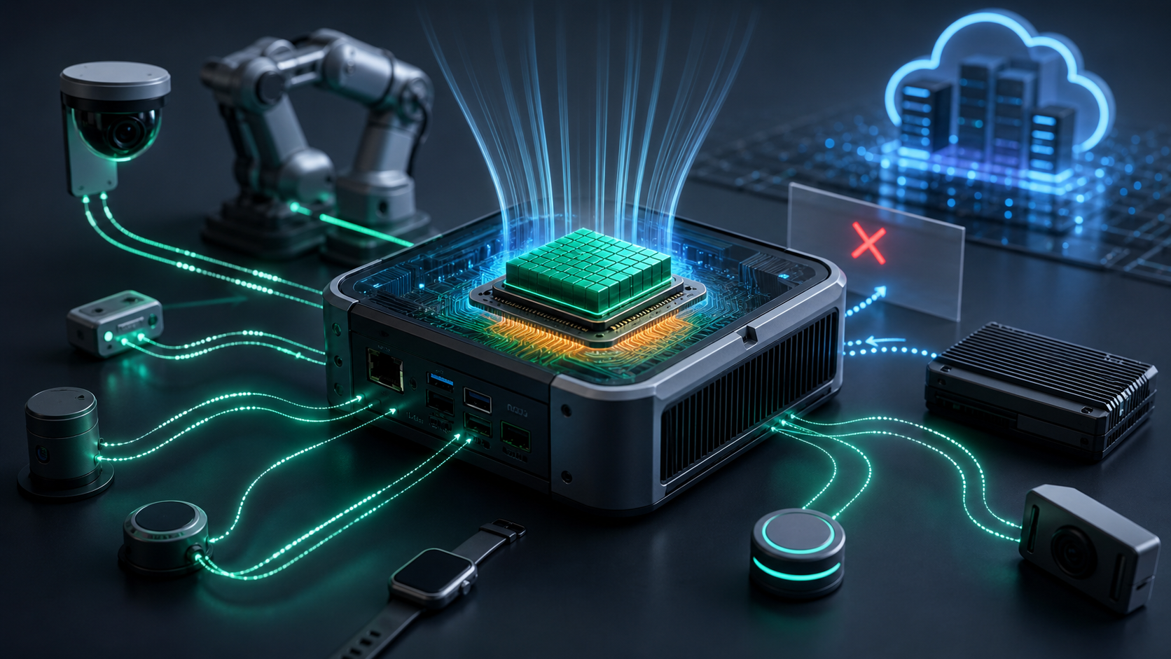 Khi AI được đưa xuống edge, NPU trở nên quan trọng vì