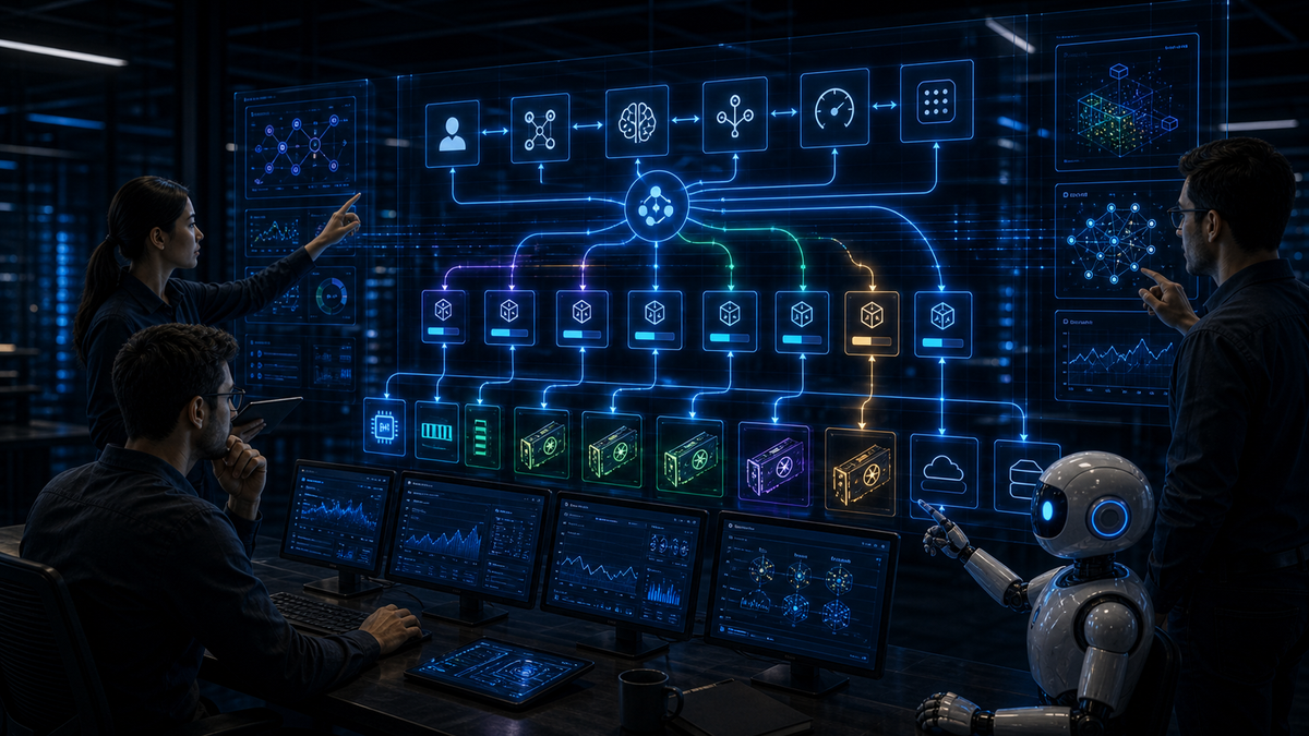 Scheduler AI c?n hi?u model GPU memory accelerator v? m?c ti?u latency