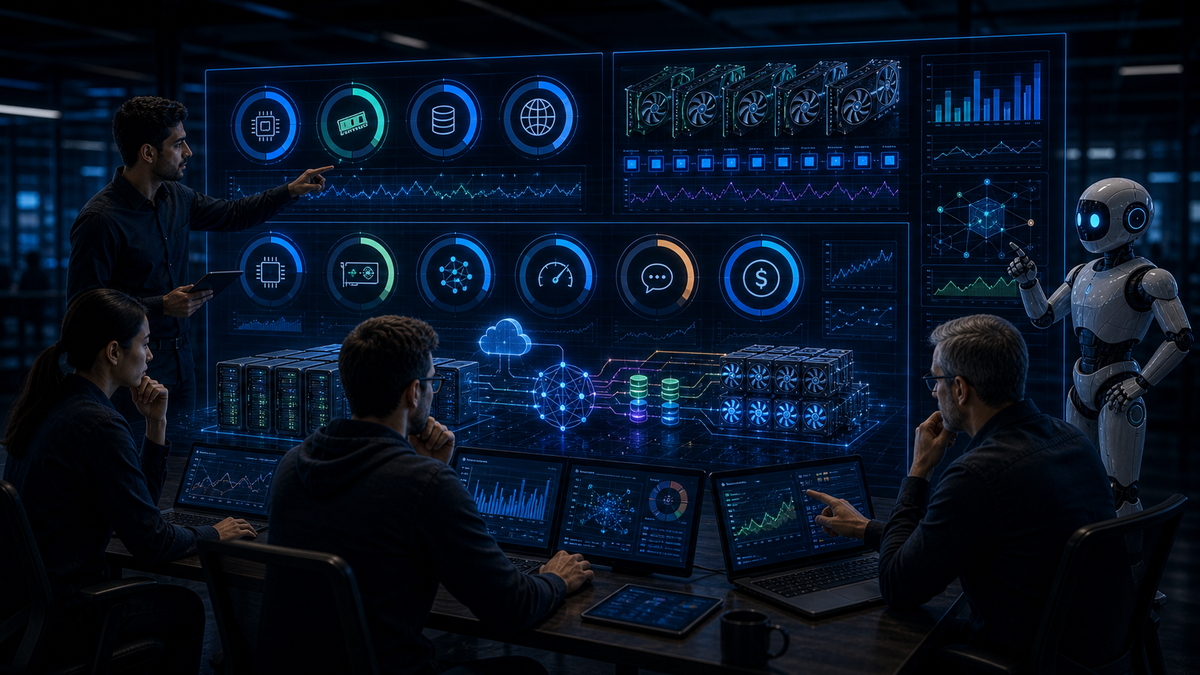 Chi ph? h? th?ng AI ph? thu?c GPU inference context cache v? accelerator utilization