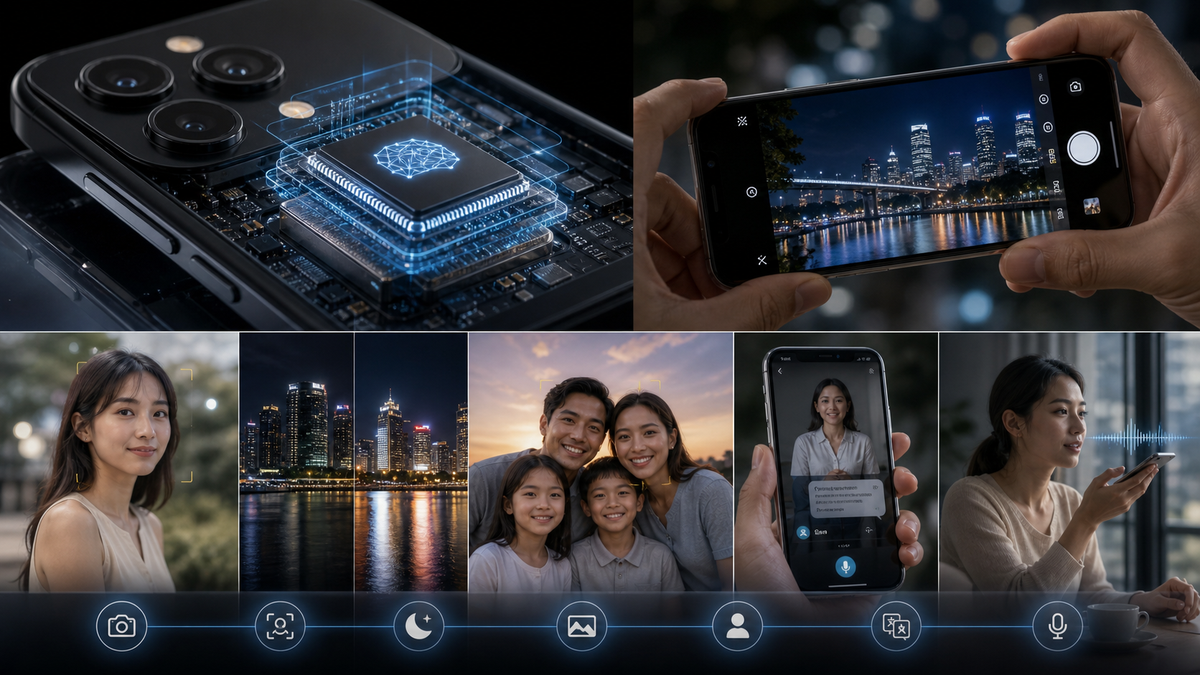 Trên điện thoại, NPU đã được dùng nhiều năm cho camera tính