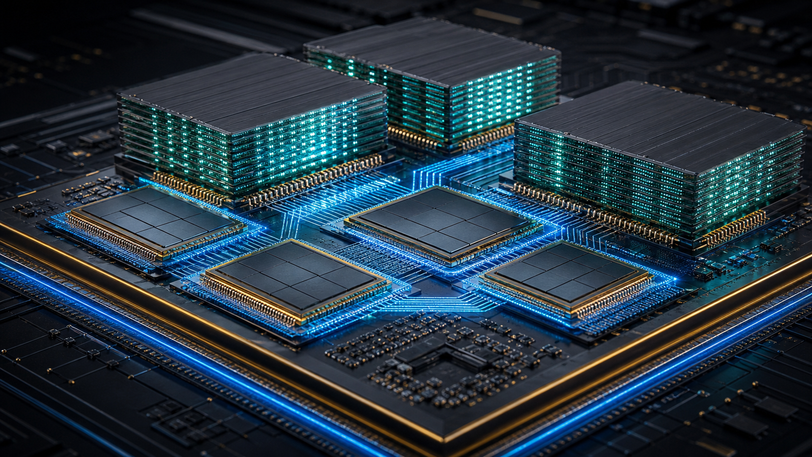 Vì vậy xu hướng phần cứng đang dịch sang memory-centric architecture, HBM