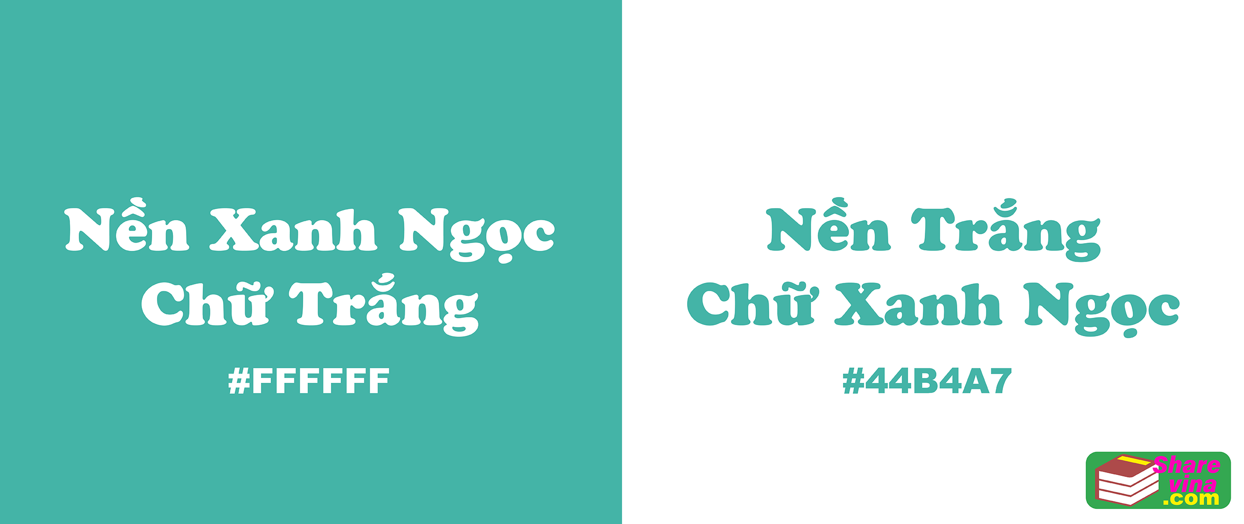 Sharevina.com - Complementary color scheme -  Xanh Ngọc - Trắng.png