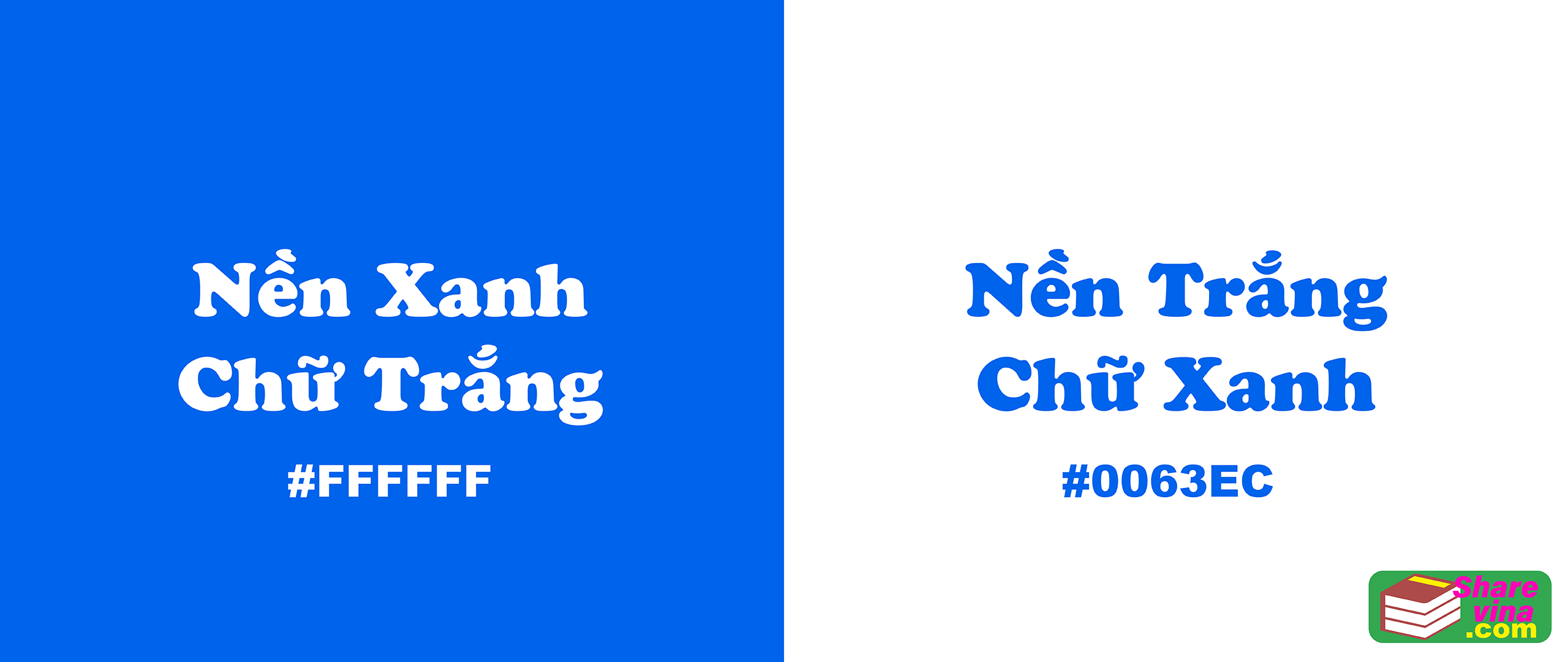 Sharevina.com - Complementary color scheme -  Xanh - Trắng.png