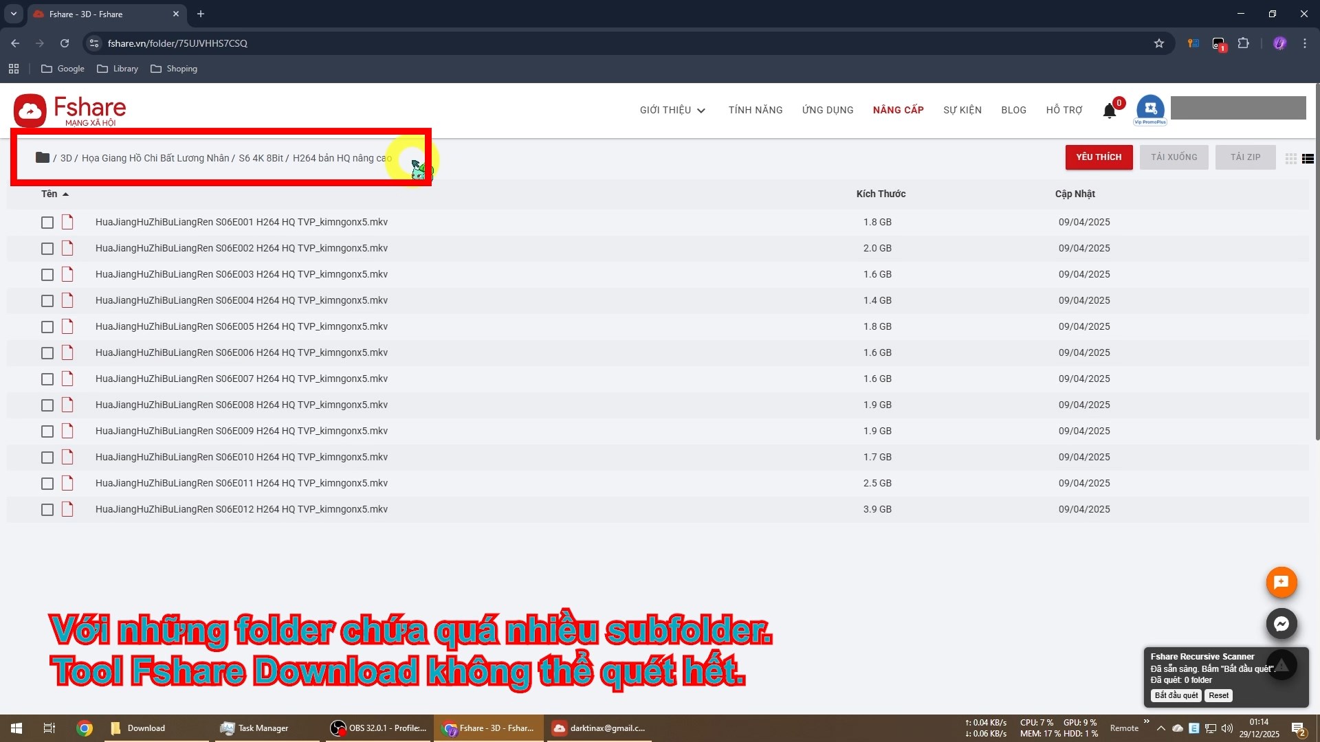 Simihub - Fshare Craw – Quét Subfolder - 001.jpg