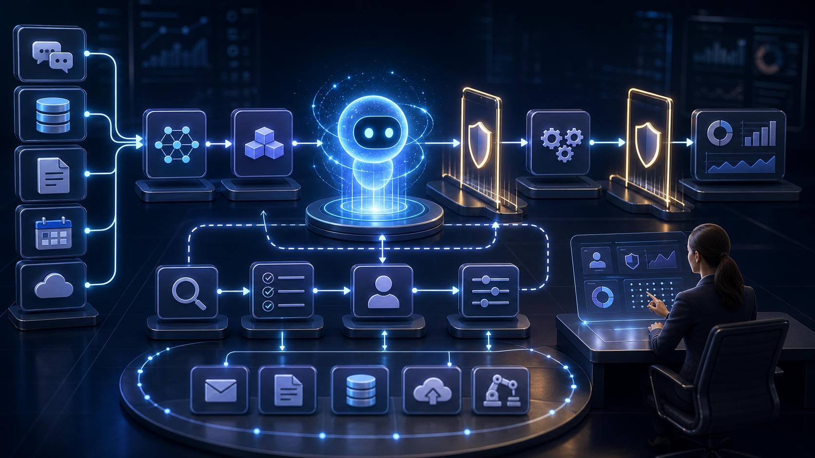 Khi AI tiến từ chatbot sang agent, workflow càng quan trọng. Một