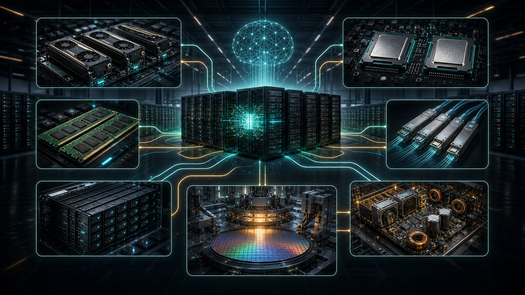 Tăng trưởng AI kéo theo nhu cầu cho accelerator, CPU máy chủ