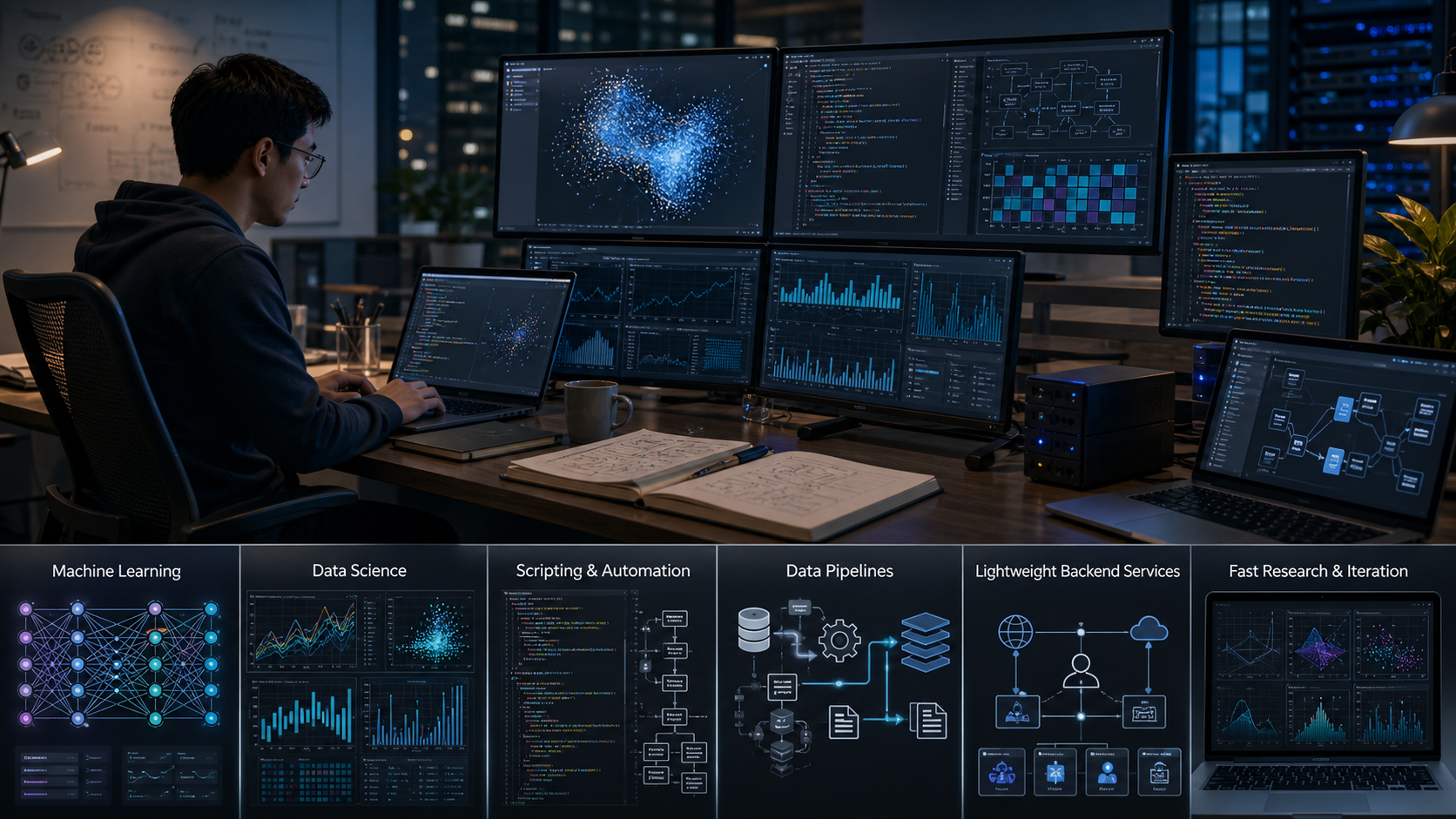 Python vẫn giữ lợi thế ở machine learning, data science, scripting, automation